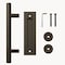 Quiet Glide Bronze Ladder Handle and Recessed Door Pull Hardware Set NT.1499.02.07 - alternate 5